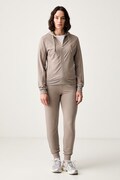 EA7 Emporio Armani komplet dresowy damski brązowy TJ9RZ.8NTV51