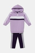 Detská tepláková súprava adidas fialová farba, JN2247