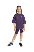 adidas Originals komplet bawełniany dziecięcy kolor fioletowy JY4873