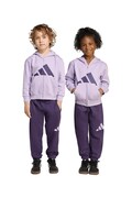 Dětská tepláková souprava adidas fialová barva, JX8772