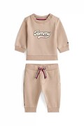 Cпортивний костюм для немовлят Tommy Hilfiger колір коричневий KN0KN02109