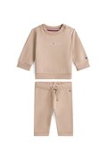 Cпортивний костюм для немовлят Tommy Hilfiger колір коричневий KN0KN02117