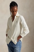 Menčestrová košeľa Polo Ralph Lauren béžová farba, regular, s klasickým golierom, 211971526