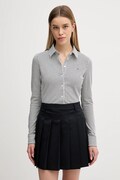 Tommy Hilfiger koszula damska kolor biały slim z kołnierzykiem klasycznym WW0WW43528