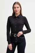 Tommy Hilfiger cămașă culoarea alb, cu guler clasic, slim, WW0WW43528