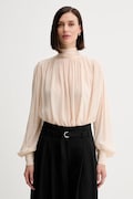 Blúzka Marella béžová farba, jednofarebná, 2523116012200