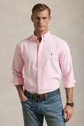 Polo Ralph Lauren koszula bawełniana męska kolor różowy regular z kołnierzykiem button-down 710953704