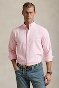 Polo Ralph Lauren koszula bawełniana męska kolor różowy regular z kołnierzykiem button-down 710953704