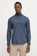 Tommy Hilfiger camicia in cotone uomo colore blu navy  MW0MW39437