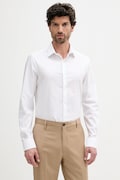 Сорочка Calvin Klein колір білий slim класичний комір LV019EU017