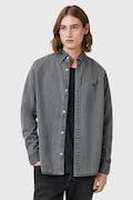 Πουκάμισο AllSaints BODHI χρώμα: γκρι, M090SC