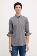 Pamučna košulja BOSS Orange boja: zelena, slim, s button-down ovratnikom, 50543089