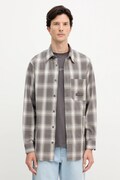 Armani Exchange koszula bawełniana męska kolor szary regular z kołnierzykiem klasycznym XM001149 AF16626