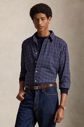 Polo Ralph Lauren koszula męska bawełniana granatowa w kratkę 710953644