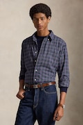 Polo Ralph Lauren koszula męska bawełniana granatowa w kratkę 710953644
