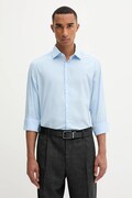 Košeľa Calvin Klein modrá farba, regular, s klasickým golierom, LV019EU001