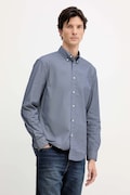 Tommy Hilfiger koszula bawełniana męska kolor niebieski regular z kołnierzykiem button-down MW0MW40455