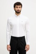 Сорочка Tommy Hilfiger колір білий slim комір button-down MW0MW40458