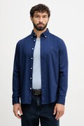 Πουκάμισο Tommy Hilfiger χρώμα: ναυτικό μπλε, MW0MW40458