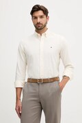 Πουκάμισο κοτλέ Tommy Hilfiger ανδρικό, χρώμα: μπεζ, MW0MW40486