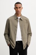 Бавовняна сорочка Calvin Klein колір зелений regular класичний комір LV04LD119G