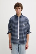 Guess Jeans koszula bawełniana męska kolor niebieski regular z kołnierzykiem klasycznym M5BH16 WGMH1