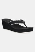 Σαγιονάρες Tommy Hilfiger WEDGE BEACH SANDAL χρώμα: ναυτικό μπλε, FW0FW08738