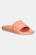 Calvin Klein Jeans papuci SLIDE PU HF MG culoarea portocaliu, YW0YW01879
