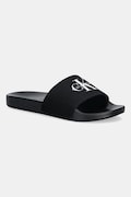 Calvin Klein Jeans klapki SLIDE MONOGRAM WN LOGO CK damskie kolor czarny YW0YW01967