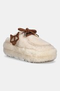 Naked Wolfe kapcie Blizzard kolor beżowy Blizzard Sand Suede/Shearling