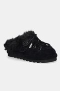 Naked Wolfe kapcie zamszowe Harlow kolor czarny Harlow Black Suede