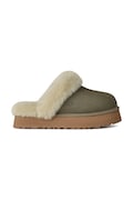 Замшеві капці UGG Disquette колір зелений 1122550.MRNM