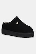 U.S. Polo Assn. papuci de casă VERA001 culoarea negru, VERA001W/EH1