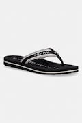 Tommy Hilfiger japonki damskie TH WEBBING SUMMER SANDAL czarne FW0FW09193