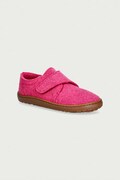 Froddo παντόφλες Παιδικές BAREFOOT WOOLY ροζ G1700420