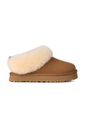 Dječje kućne papuče od brušene kože UGG TAZZELLE boja: smeđa, 1171198K
