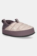 Otroški copati The North Face Y THERMOBALL TRACTION MULE II roza barva, NF0A39UXOIC1