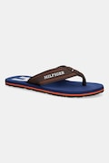 В'єтнамки Tommy Hilfiger TH H PADDED BEACH SANDAL колір коричневий FM0FM05536