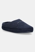 Tommy Hilfiger kapcie FELT HOUSE SHOE kolor granatowy FM0FM05614