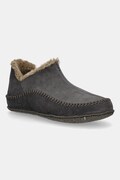 Sorel papuci din piele întoarsă MANAWAN II culoarea gri, 1869751225