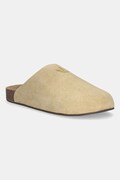adidas Originals papuci din piele Adimule culoarea bej, JR3587