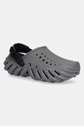 Crocs klapki Echo Crackle Clog kolor szary 211630