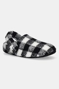 Crocs kapcie Classic Buff Check Cozzzy Slipper kolor biały 210755