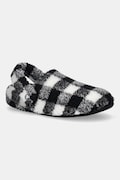 Crocs kapcie Classic Buff Check Cozzzy Slipper kolor biały 210755