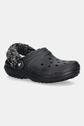 Crocs kapcie Classic Fleece Lined Clog kolor czarny 211396