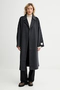 Calvin Klein cappotto con lana colore grigio  LV040WL571