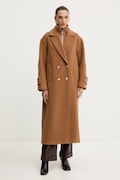 Pinko cappotto con lana colore marrone  105770 A2SM