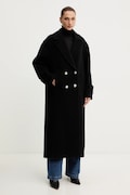 Pinko cappotto con lana colore nero  105770 A2SM