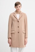 Пальто з додаванням вовни United Colors of Benetton колір бежевий  2V0PDN062