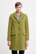 Пальто з додаванням вовни United Colors of Benetton колір зелений  2V0PDN062